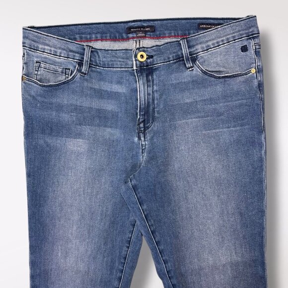 Tommy Hilfiger Greenwich Ankle Jeans Stretch Denim Size 12 - Picture 2 of 9